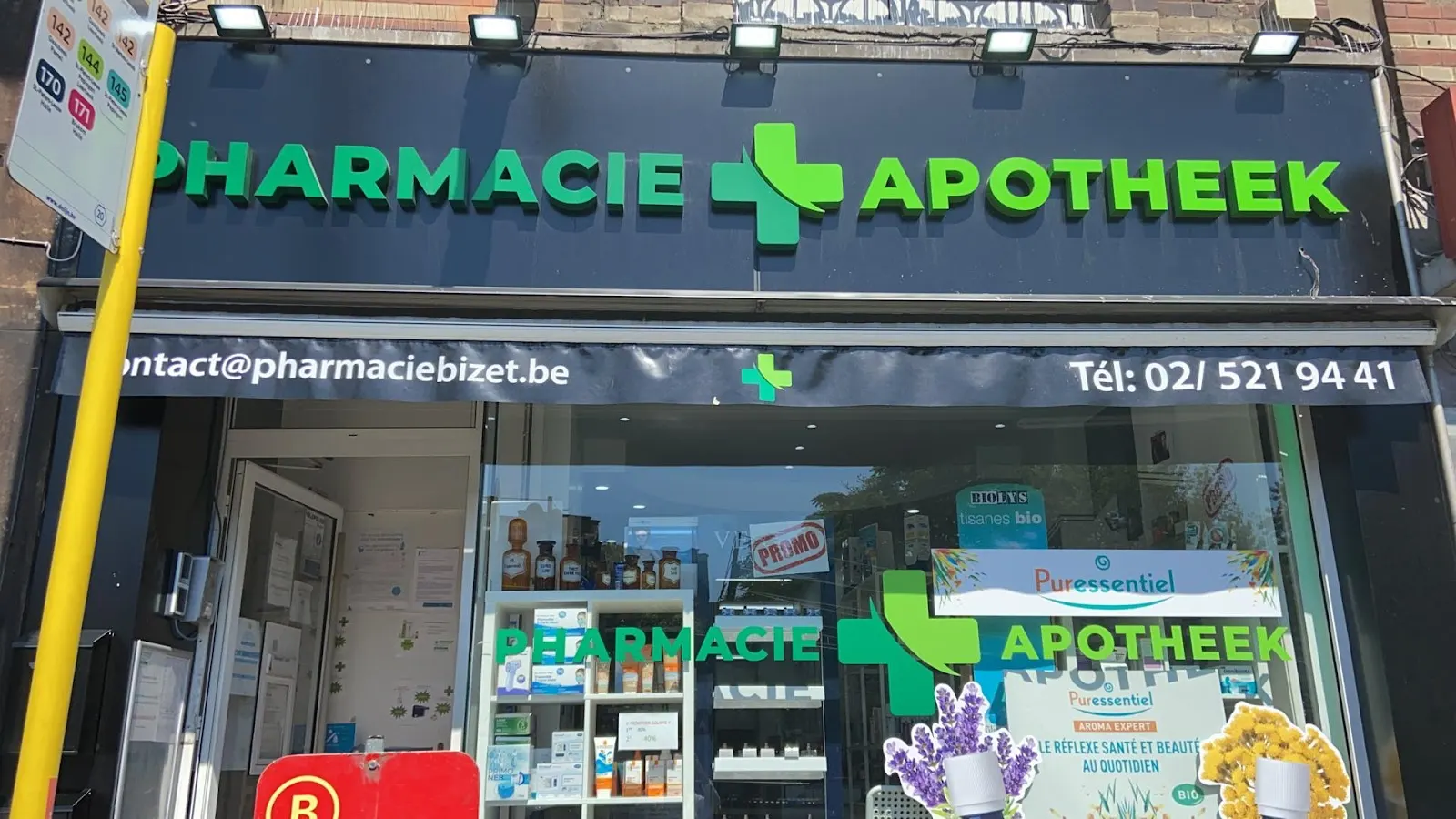 Une pharmacie d'Anderlecht